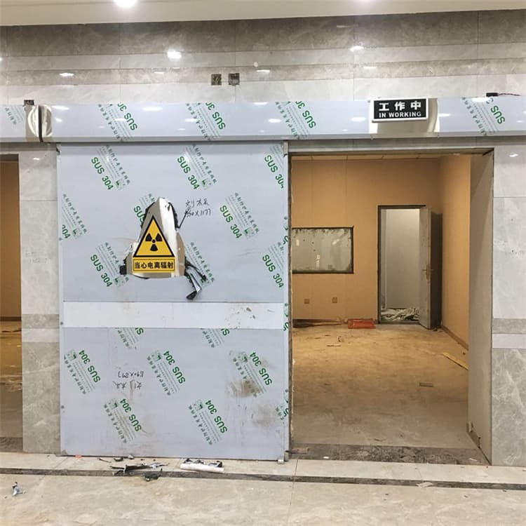 镜铁区双扇电动防护铅门